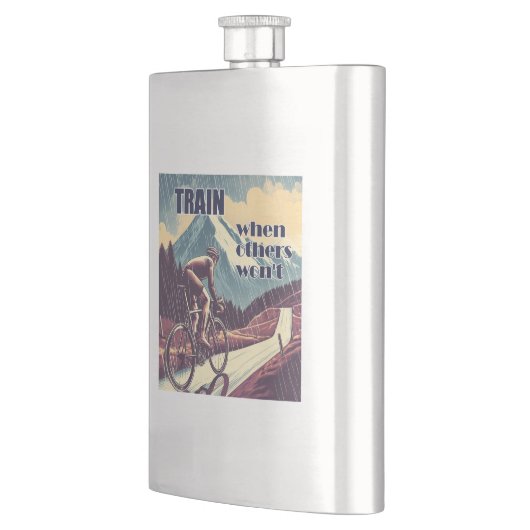 他人がサイクリングしない時に訓練する フラスク (左)