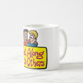 他人と仲良く Kindness and Unity コーヒーマグカップ (正面右)
