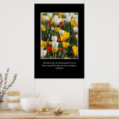 他人に仕えるのを見損なう ポスター (キッチン)