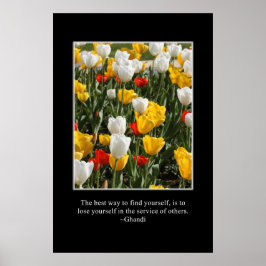 他人に仕えるのを見損なう ポスター