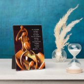 他人に判断を下さない フォトプラーク (側面)