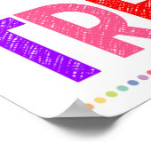 他人に対してポスターの扱い方をする ポスター (角)