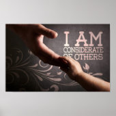 「他人に対する思いやり」モチベーション肯定 ポスター (正面)