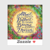 他人に求めるものになる勇気付けられる シール (シート)