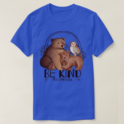 他人に親切である Tシャツ (デザイン正面)