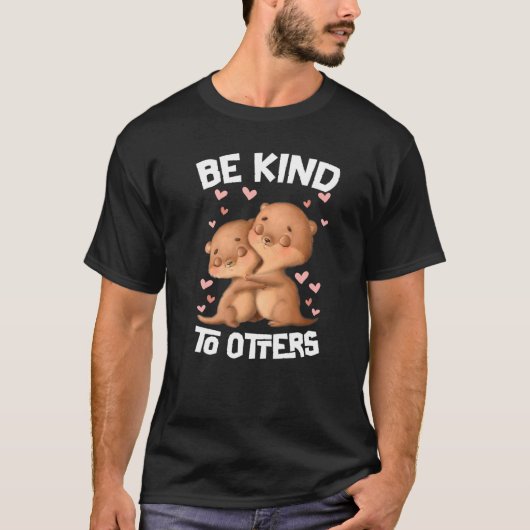 他人に親切である Tシャツ (正面)