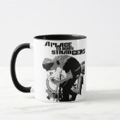 他人のオリバーのデザインのマグを埋める場所 マグカップ (左)