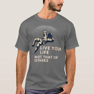 他人の命を懸けて生きる Tシャツ