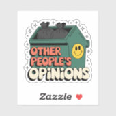 他人の意見がビニールを収集する シール (シート)