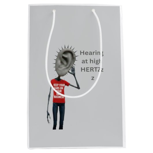 他人の話は聞くな ミディアムペーパーバッグ (正面)