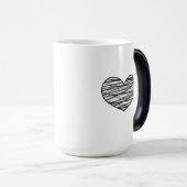 他人や自分に優しい モーフィングマグカップ (正面右)