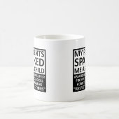 他人を尊重する面白いマグカップ コーヒーマグカップ (中央)