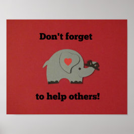 他人忘れに救済はな！ ポスター