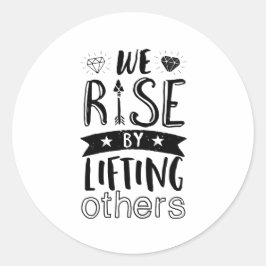 他人感動的を引き上げて起こす親切な引用文 ラウンドシール