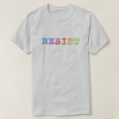 他気に人がTシャツを着て暗くなる Tシャツ (デザイン正面)