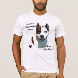 他無しのようなAmStaff品種 Tシャツ
