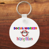 他者に捧げる救済ソーシャルワーカー キーホルダー (正面)