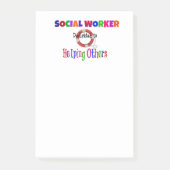 他者に捧げる救済ソーシャルワーカー ポストイット (正面)