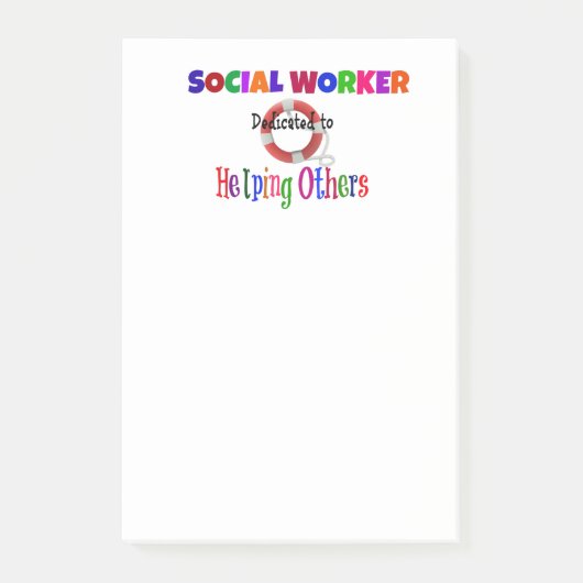 他者に捧げる救済ソーシャルワーカー ポストイット (正面)