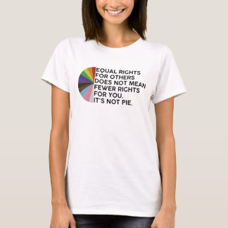 他者の平等な権利Tシャツ Tシャツ