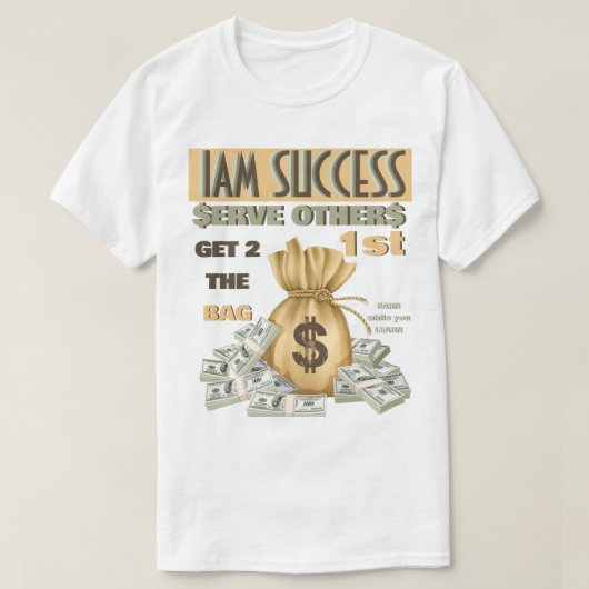 他者を奉仕する Tシャツ (デザイン正面)