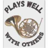 他遊の人と共に良い – ホーフランスのン シール (正面)