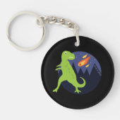 付いた隕石 キーホルダー (正面)