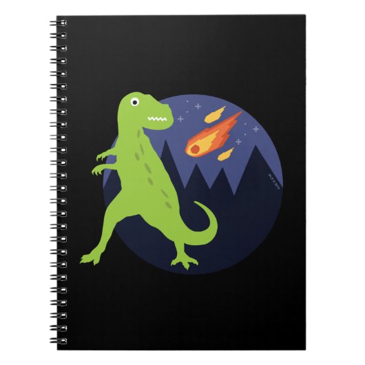 付いた隕石 ノートブック (正面)