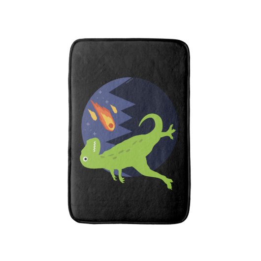 付いた隕石 バスマット (正面縦)