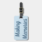 付かせます記憶荷物を ラゲッジタグ (正面縦)