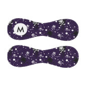 ~付きモノグラム暗色EMOパタ絵を描ーン 野球ボール (パネル)