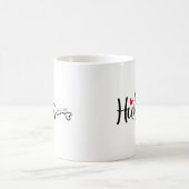 付き合って◯年記念日 ハズバンズ コーヒーマグカップ (中央)