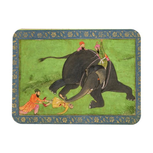 付き添い人は怒落ちたった敵から人を救う マグネット (横)