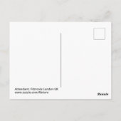 付き添い人フィッツロヴィアロンドン ポストカード (裏面)