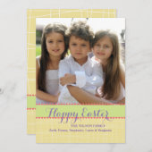 付けます写真のイースターカードを選んで下さい シーズンカード (正面/裏面)