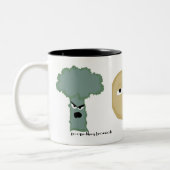 付け合わせ料理の友人 ツートーンマグカップ (左)