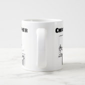 付加名付き配管業者への贈与 ジャンボコーヒーマグカップ (裏面)