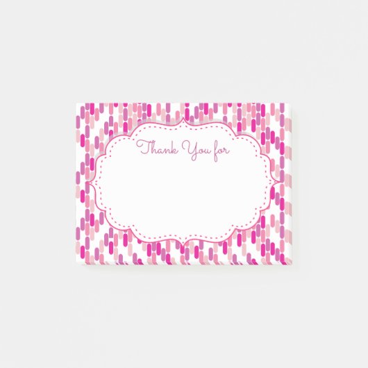 付箋ありがとう ポストイット (正面)