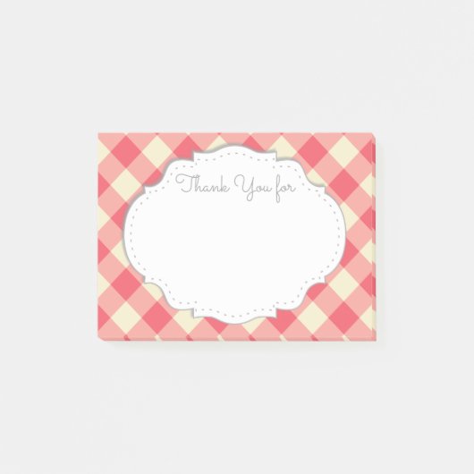 付箋ありがとう ポストイット (正面)