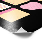 付箋のスリップまたは滑ること付いたメモ フォトプリント            (角)