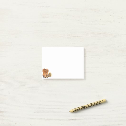 付箋サマーカントリーウェディングウ素朴ォーターコ ポストイット (デスク上)