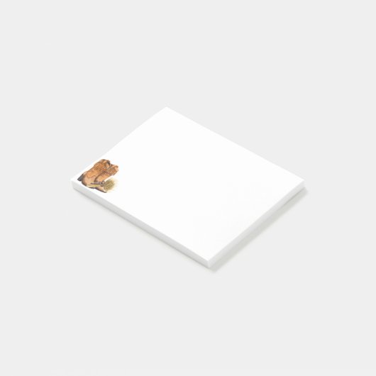 付箋サマーカントリーウェディングウ素朴ォーターコ ポストイット (アングル)