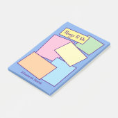 付箋シンプル紙パステルカラー ポストイット (アングル)