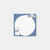 付箋デザインポーラベアテーマ ポストイット (正面)