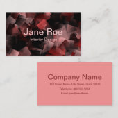 付箋バラ 名刺 (正面/裏面)