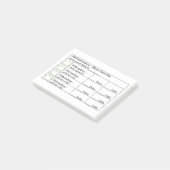 付箋 – 郵送用 (アングル)