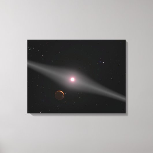 付近からの眺め キャンバスプリント (正面)