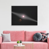 付近からの眺め キャンバスプリント (インサイチュ (リビング))