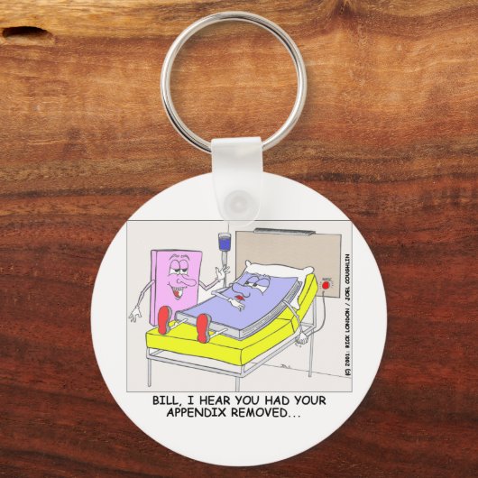 付録の来ギフトとティおもしろいーの予約 キーホルダー (正面)