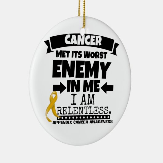 付録蟹座は私の最も悪い敵に会いました セラミックオーナメント (右)